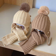 Cozy Baby Hat and Scarf Set for Winter