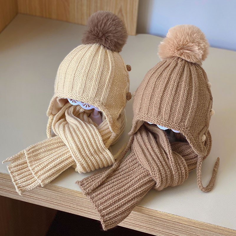 Cozy Baby Hat and Scarf Set for Winter