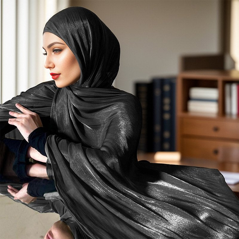 Elegant Solid Color Scarf for Women