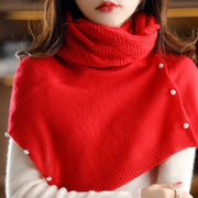 Warm Hollow Neck Scarf for Women, Multifunctional Wool Scarf