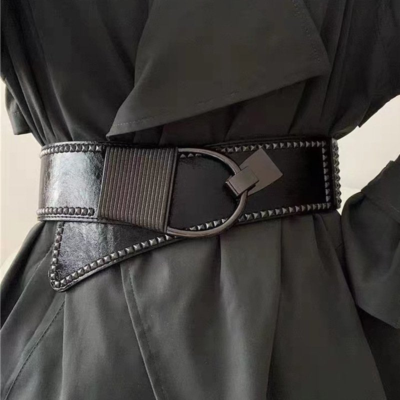 Thick Elastic Waist Belt for Women
