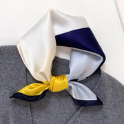 Small Square Mulberry Silk Scarf for Women