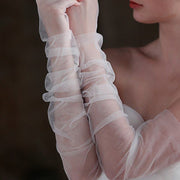 Fairy Simple Wedding Gloves for Women