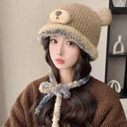 Warm Fashion Bear Hat