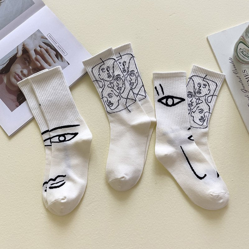 Unique Abstract Socks for Women