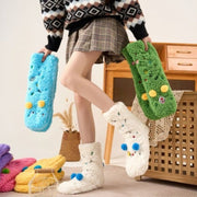 Warm Women's Cashmere Socks for Cold Floors