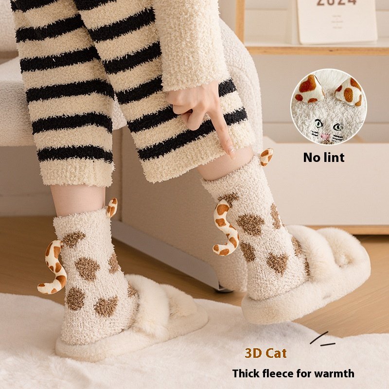 Vibrant Cartoon Socks for Women
