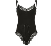 Lace-trimmed Shapewear Bodysuit