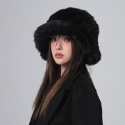 Warm Celebrity Bucket Hat for Women
