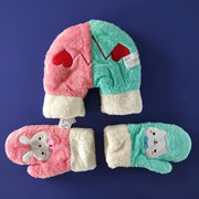 Cozy Rabbit Hand Gloves Set for Women