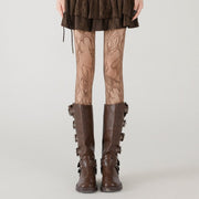 Thin Mesh Shaping Tights for Women