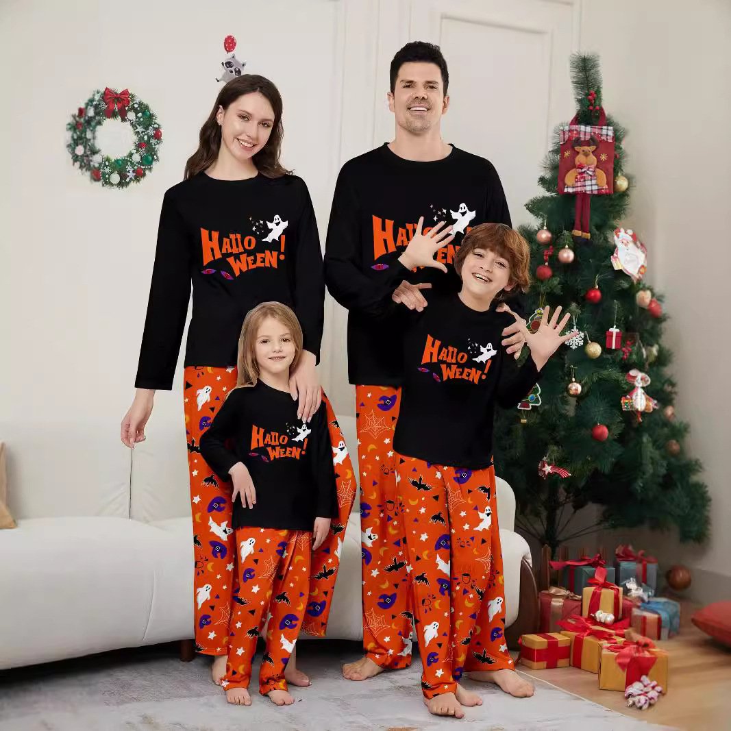 Cute Family Matching Pajamas Set Long Sleeve