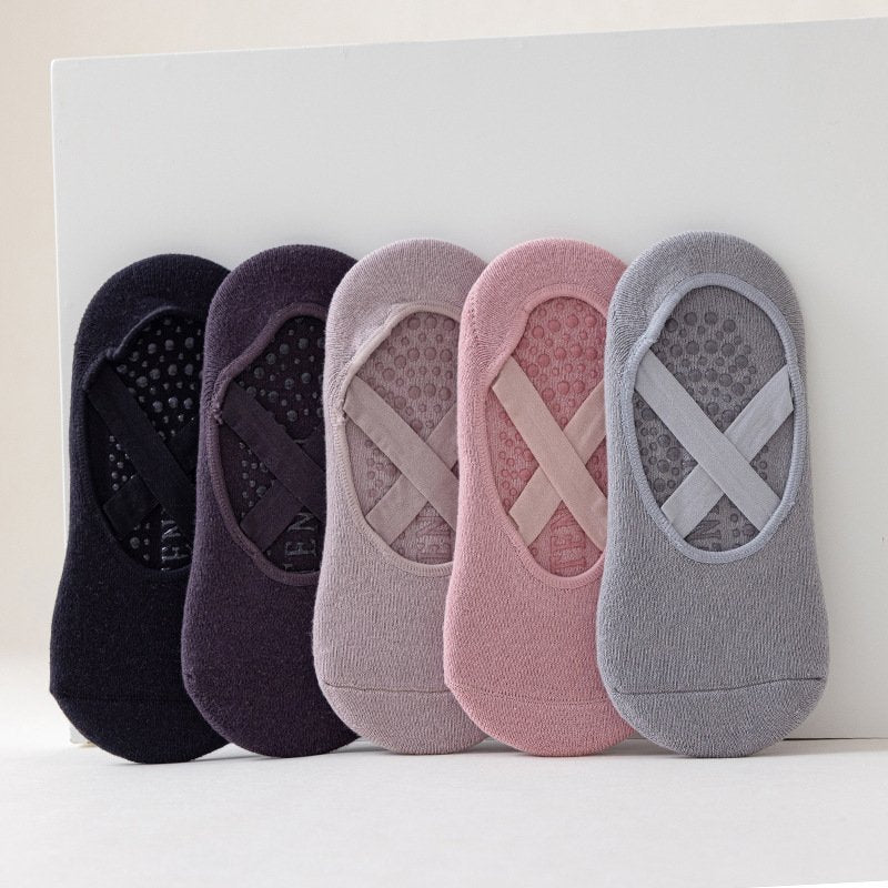 Non-Slip Yoga Socks for Women - Grip & Comfort