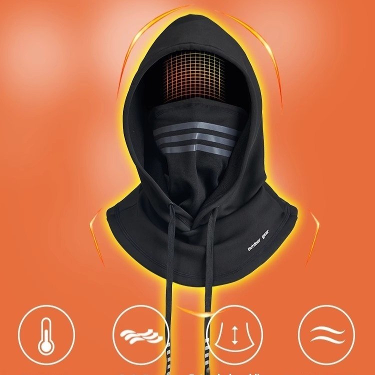 Windproof Winter Face Mask and Hat for Men and Women