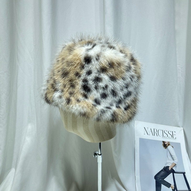 Leopard Hat Warm & Windproof