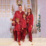 Cute Parent-Child Pajamas Set