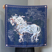 Spring Large Square Silk Twill Scarf
