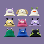 Cute Cartoon Frog Fisherman Hat for Women