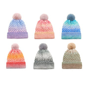 Warm Women's Fleece-Lined Knit Cap