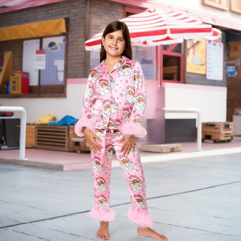 Cozy Christmas Pajamas Sets for Kids & Mom