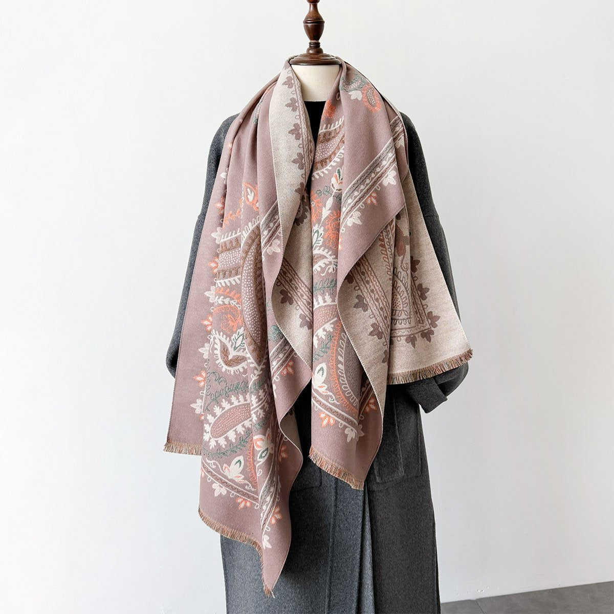 Warm Dual-Sided Scarf