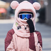 Winter Windproof Face Mask Helmet Cap