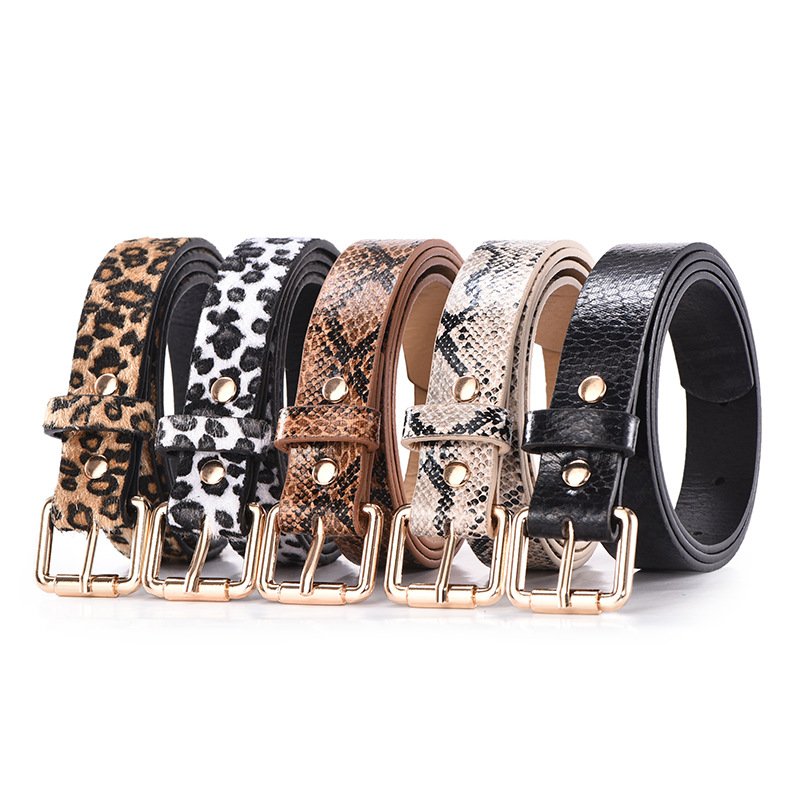 Fashion Gold Buckle Belt for Women