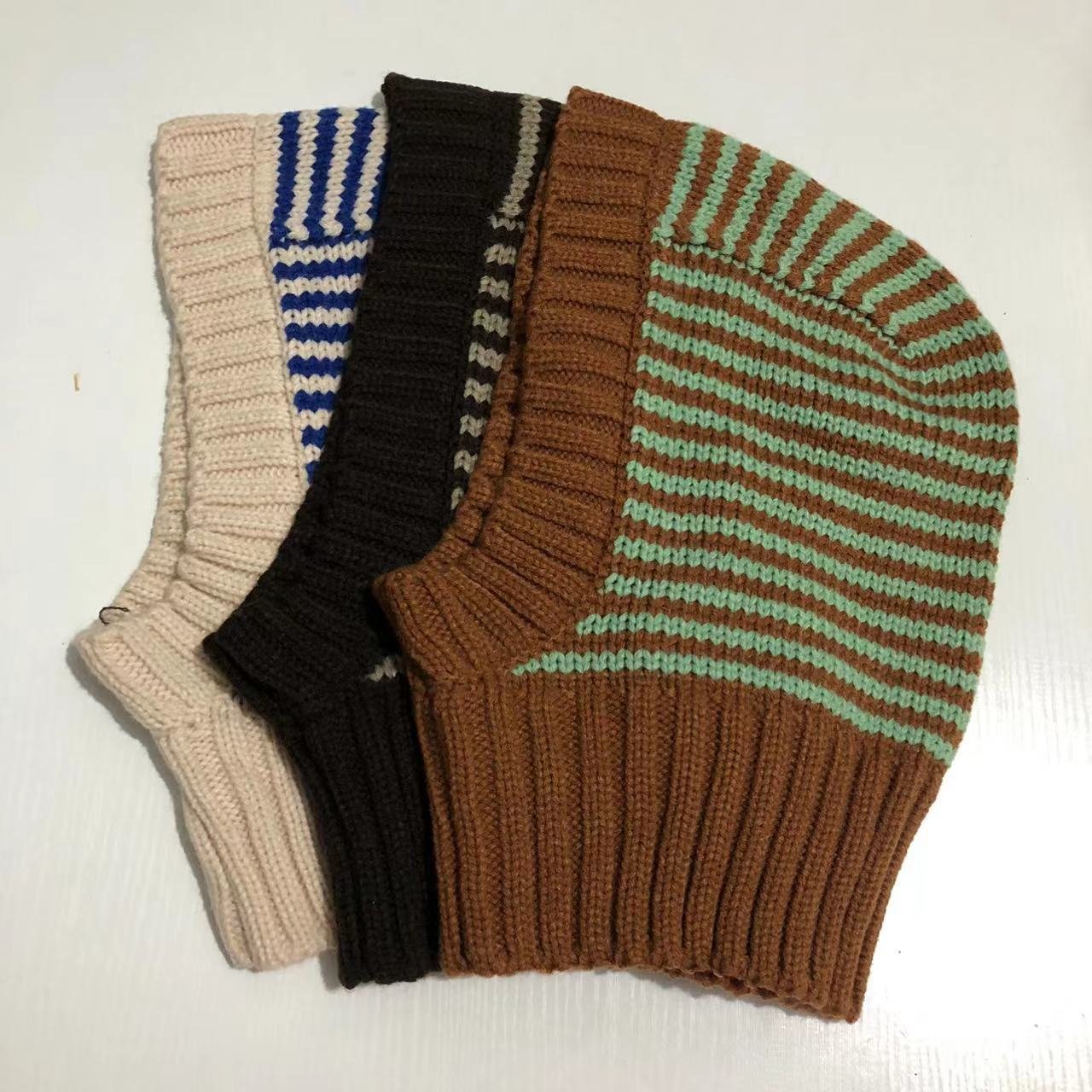 Warm Knitted Hat for Autumn and Winter