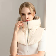 Warm Hooded Match Coat for Men and Women