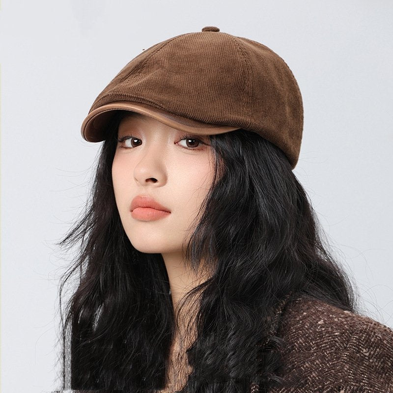 Retro Corduroy Hats for Couples