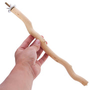 Sturdy Wooden Bird Stand for Parrots