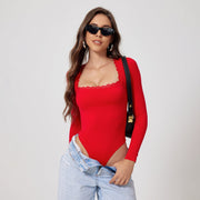 Women's Long Sleeve Yoga Jumpsuit for Dance and Workout