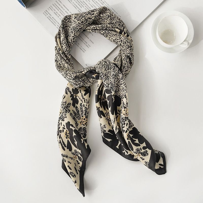 Spring Chic Silk Scarf for Women