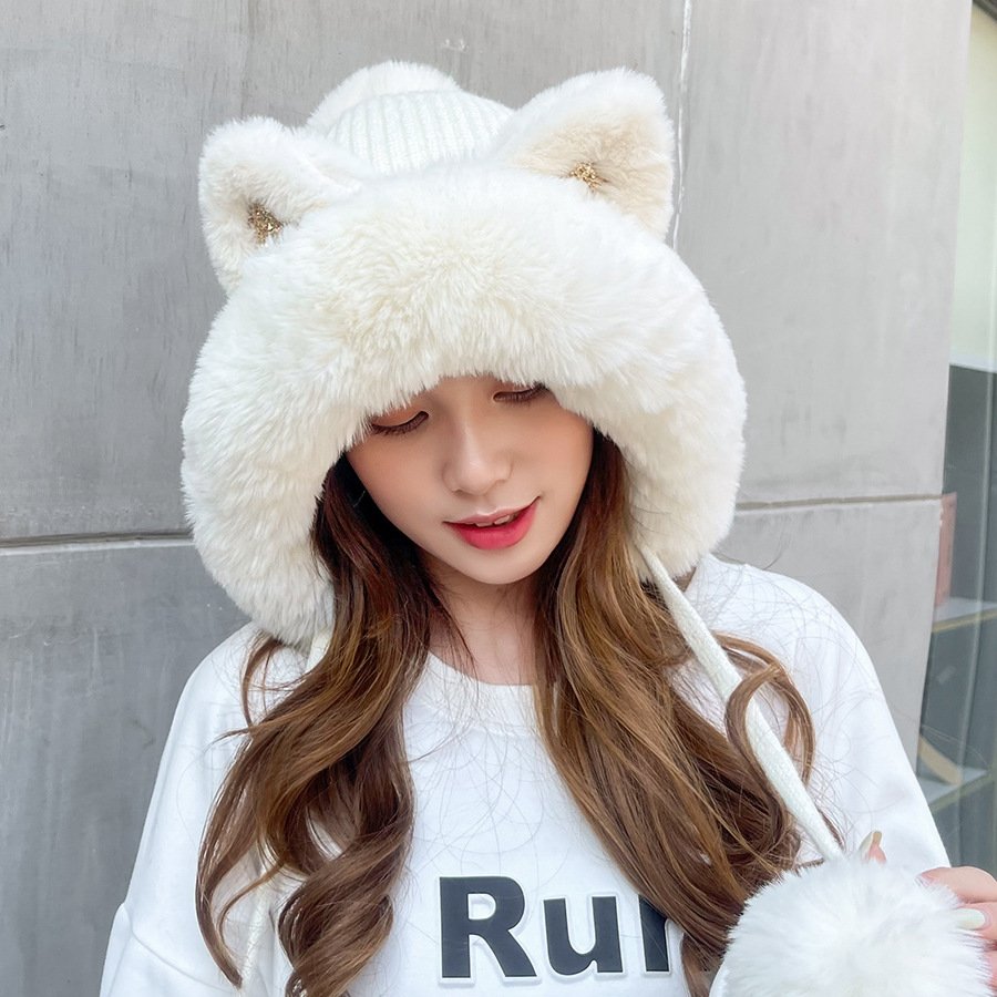 Warm Cat Ears Beanie