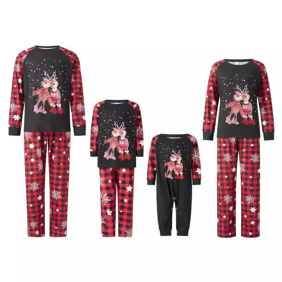 Cozy Family Plaid Pajama Set