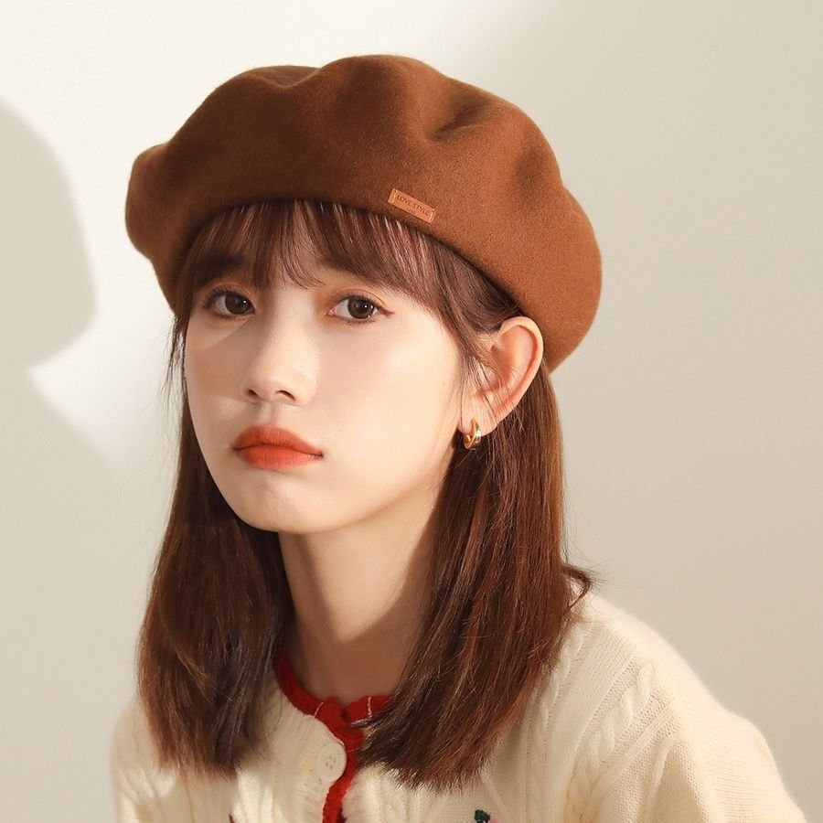 Warm Wool Beret Hat