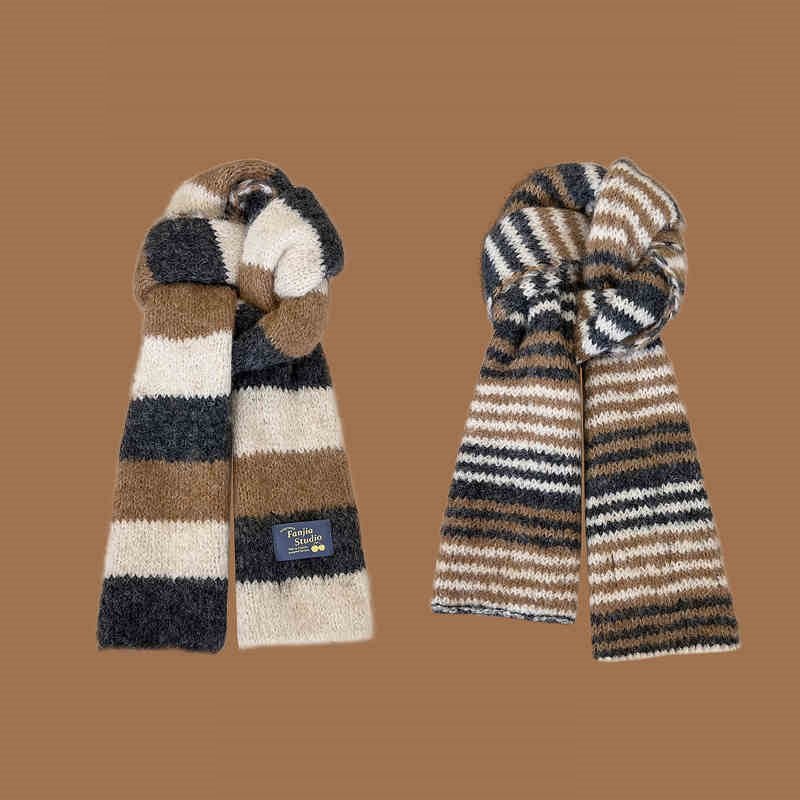 Warm Double-Sided Scarf
