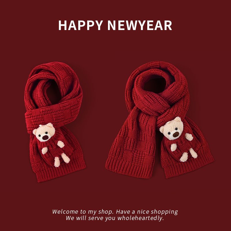 Cozy Handmade Small Scarf for Women