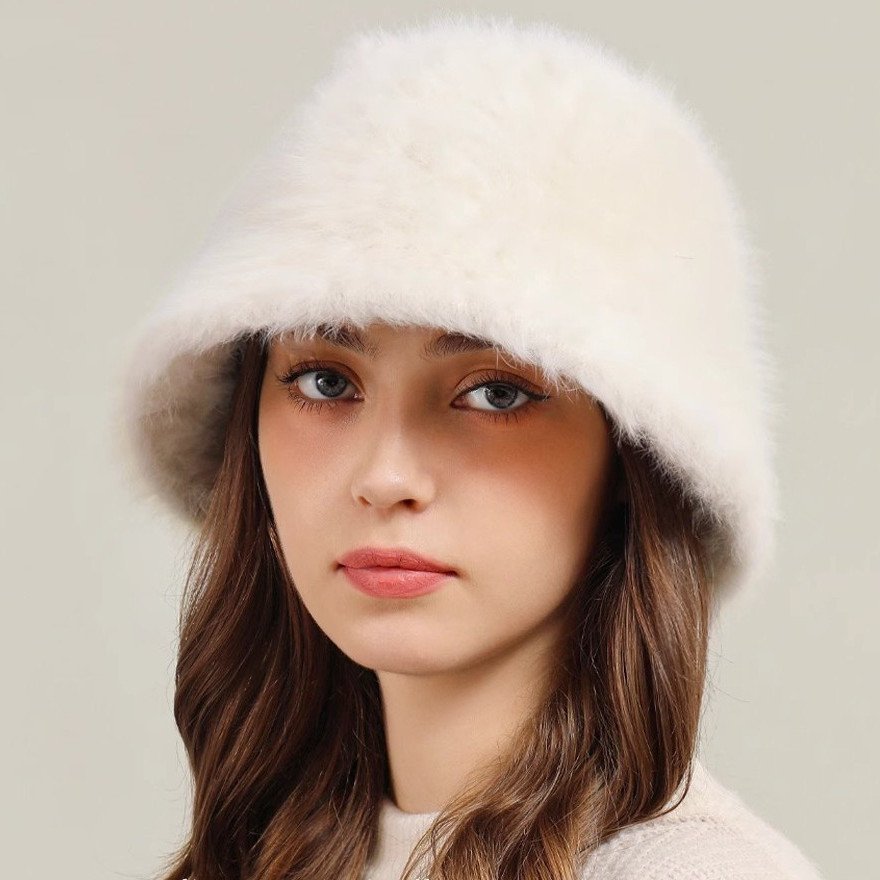 Cozy Rabbit Fur Hat
