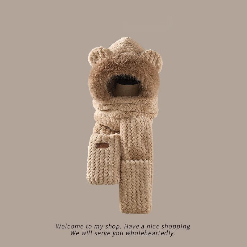 Warm Bear Ears Hat