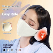 Warm Cloud Ear Mask for Women, Fleece-Lined Cotton, Winter Gift