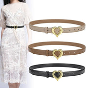 Personalized Love Leather Belt for Women, Fashion Belt Decoration