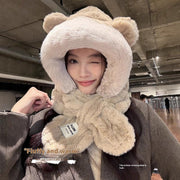 Warm Winter Scarf Hat