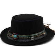 Stay Warm in Style with Flat Top Woolen Hats