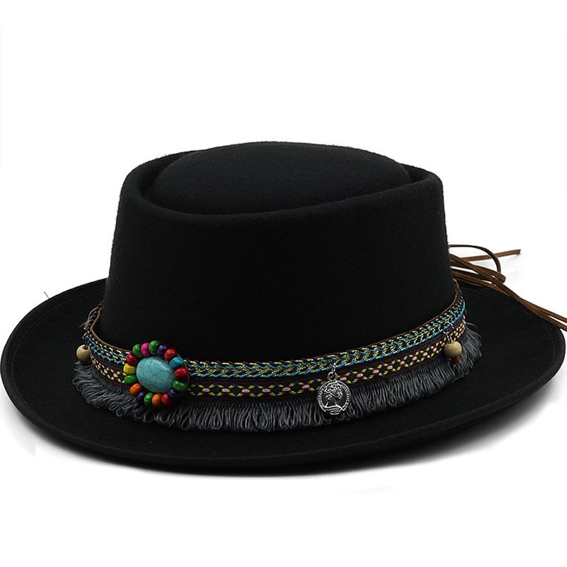 Stay Warm in Style with Flat Top Woolen Hats