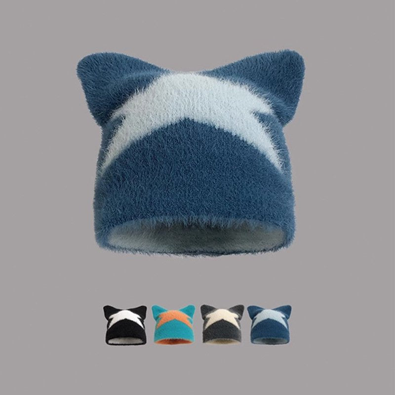 Warm Cat Ears Hat