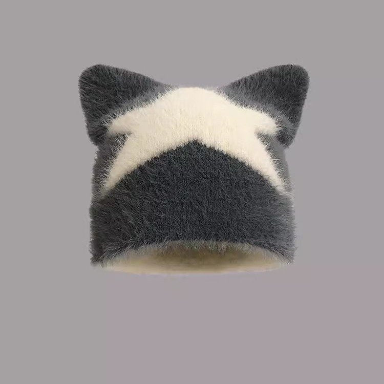 Warm Cat Ears Hat