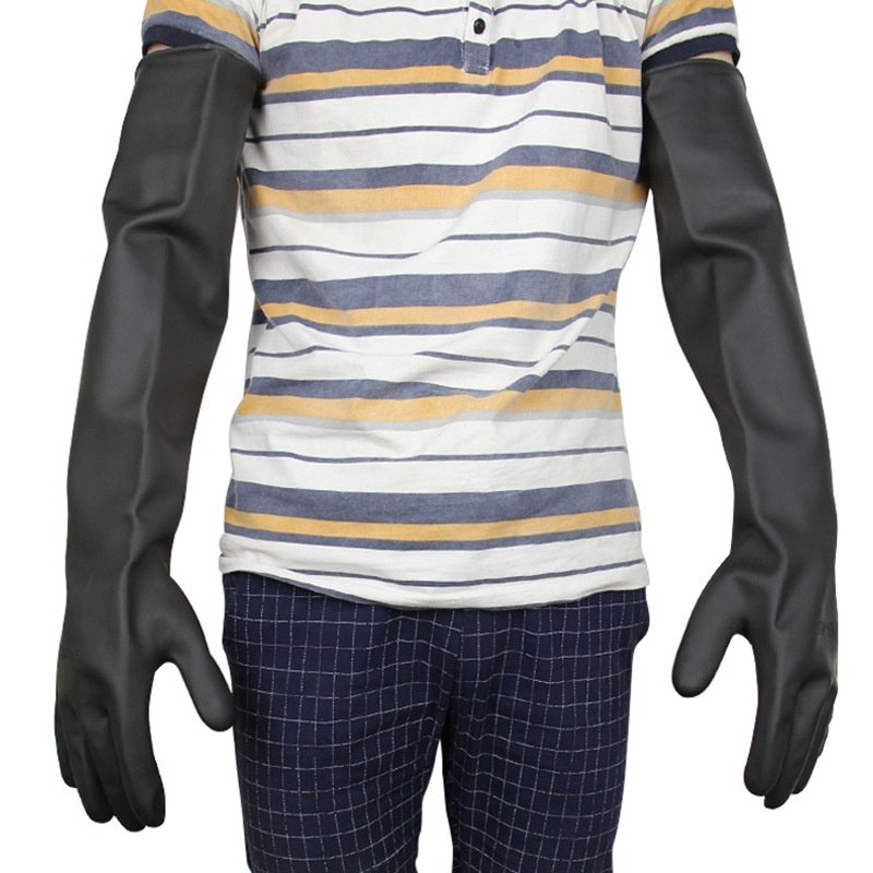 Waterproof Latex Labor Gloves for Aquatic Work