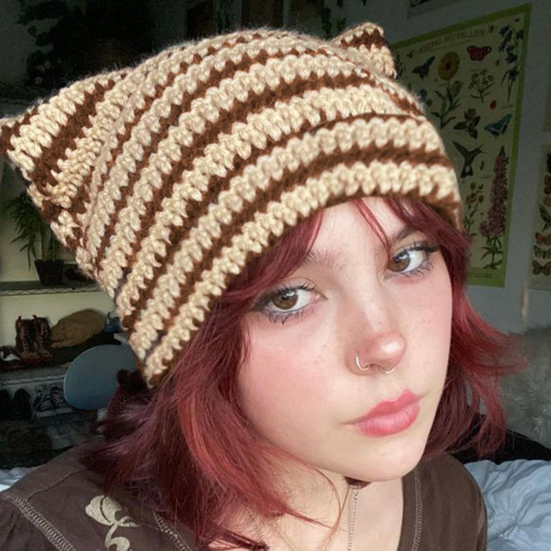 Warm Cat Ears Hat