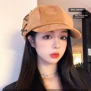 Casual Breathable Newsboy Cap for Women